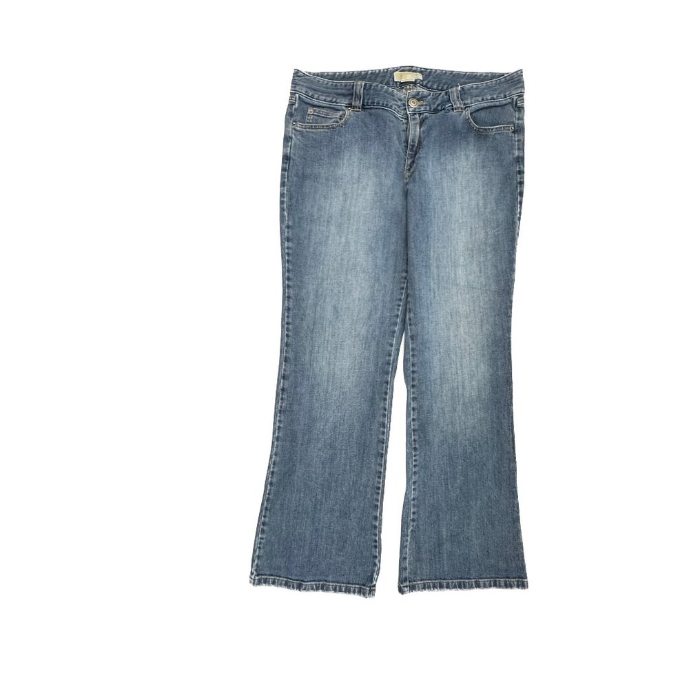 Michael Michael Kors Bootcut Women's size 16‎ Dark Blue Denim Jeans